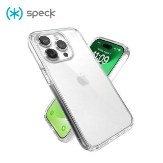 【Speck】iPhone 15 Pro 6.1/ 6.7吋系列Presidio Perfect-Clear 透明抗菌防摔保護殼(iPhone 15 Pro 保護殼)