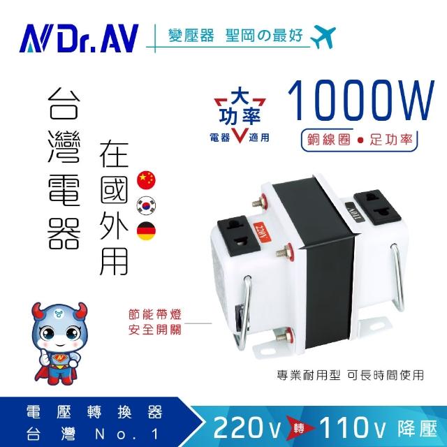 【Dr.AV 聖岡科技】升降電壓調整器(GTC-1000)