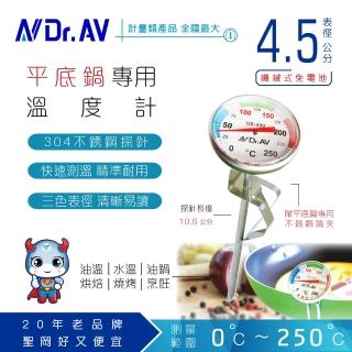 【Dr.AV】平底鍋專用 溫度計(GE-430)