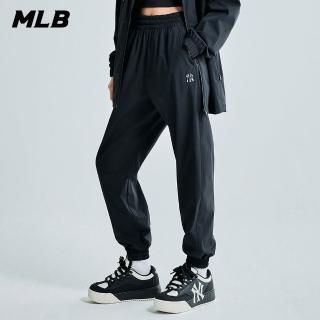 【MLB】女版運動褲 休閒長褲 紐約洋基隊(3FWPB2034-50BKS)