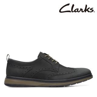 【Clarks】男鞋 Chantry Wing 雕花雙色感正裝休閒鞋 皮鞋(CLM73935C)