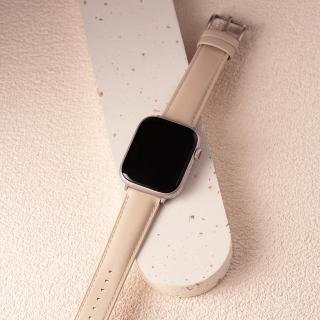 【W.wear】Apple Watch-縫線皮革蘋果錶帶(38/40/41/42/44/45/49Ultra錶帶)