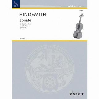 【Kaiyi Music 凱翊音樂】辛德密特：奏嗚曲作品25/1中提琴譜 Hindemith: Sonata op. 25/1 for Viola