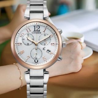【CITIZEN 星辰】亞洲限定款 光動能時尚計時腕錶 43mm(FB1454-52A)