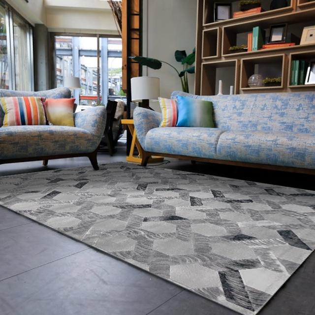 【Fuwaly】朵莫地毯-200x290cm(素色 繩結 大地毯 床邊地毯 客廳 起居室)