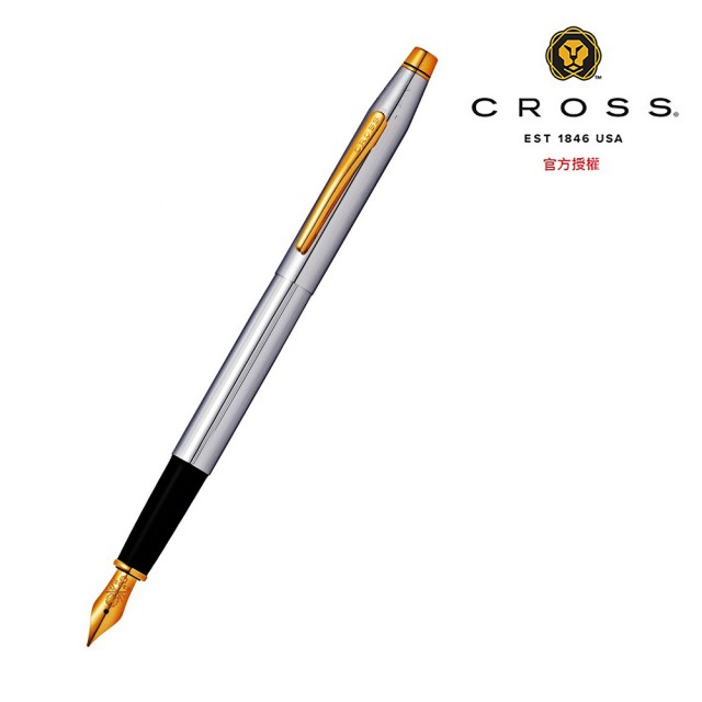 【CROSS】經典世紀系列金鉻鋼筆(AT0086-109)