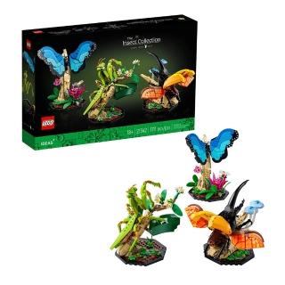 【LEGO 樂高】積木 IDEAS 昆蟲集錦 The Insect Collection21342(代理版)