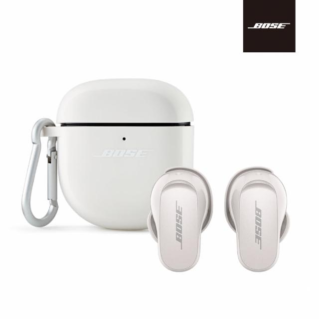 【BOSE】QuietComfort 藍牙真無線消噪耳塞II 岩白色+QCII矽膠保護