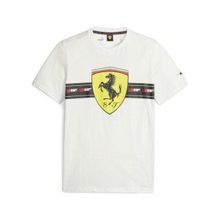 【PUMA官方旗艦】法拉利車迷系列Race盾牌短袖T恤 男性 62095305
