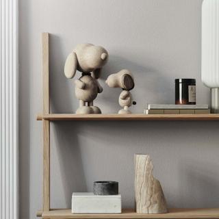 【WUZ 屋子】丹麥 Boyhood 米格魯先生造型橡木擺飾(14cm)