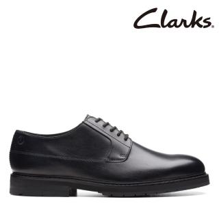 【Clarks】男鞋 Craft North Lace 精緻縫線厚底紳士鞋 皮鞋(CLM75611D)