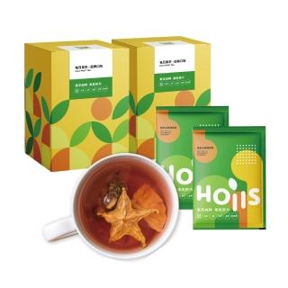【Hoiis 好集食】鳳梨洛神薄荷茶有果茶8gx12包(內含茶包及2種果乾;可當果乾水)