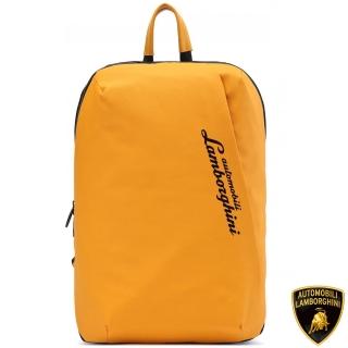【Automobili Lamborghini】藍寶堅尼 義大利頂級後背包 0382T(黃色)
