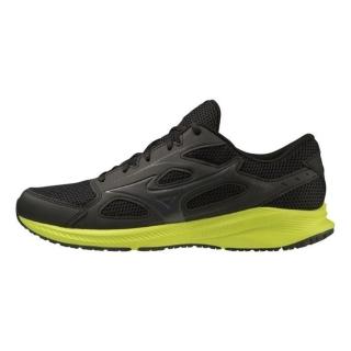 【MIZUNO 美津濃】Maximizer 26 男 慢跑鞋 運動 步行 基本款 一般型 寬楦 黑 黃綠(K1GA240006)
