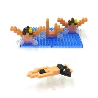 【nanoblock 河田積木】迷你積木-游泳-運動比賽(NBCB-001)