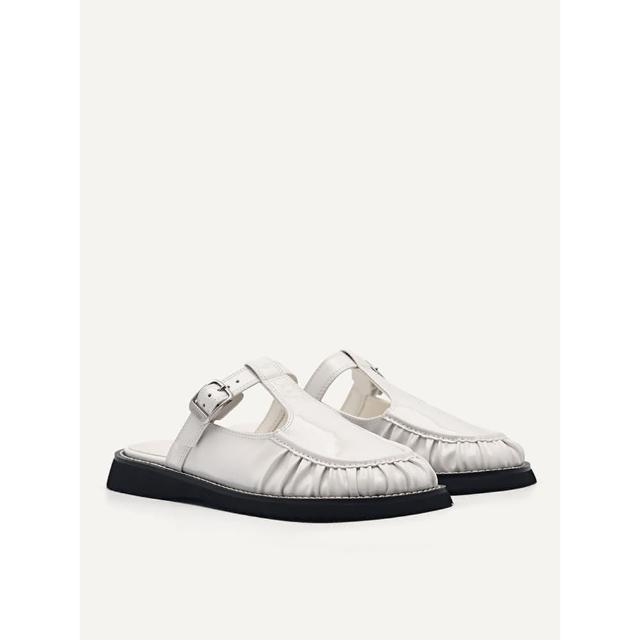 【PEDRO】Carmen穆勒樂福鞋-白/黑色(小CK高端品牌 新品上市)