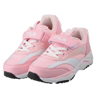 【布布童鞋】FILA康特杯粉色都會流行兒童機能運動鞋(P3U04XG)