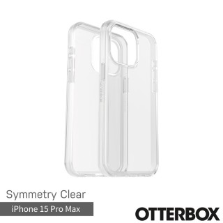 【OtterBox】iPhone 15 Pro Max 6.7吋 Symmetry 炫彩幾何保護殼(透明)