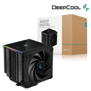 【DeepCool】九州風神 AK620 DIGITAL CPU 散熱器(黑色)