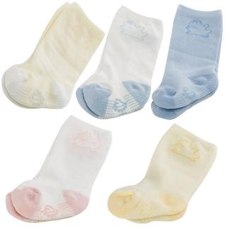 【KEROPPA 可諾帕】0~6個月嬰兒厚底止滑1/2短襪(C95001-D)