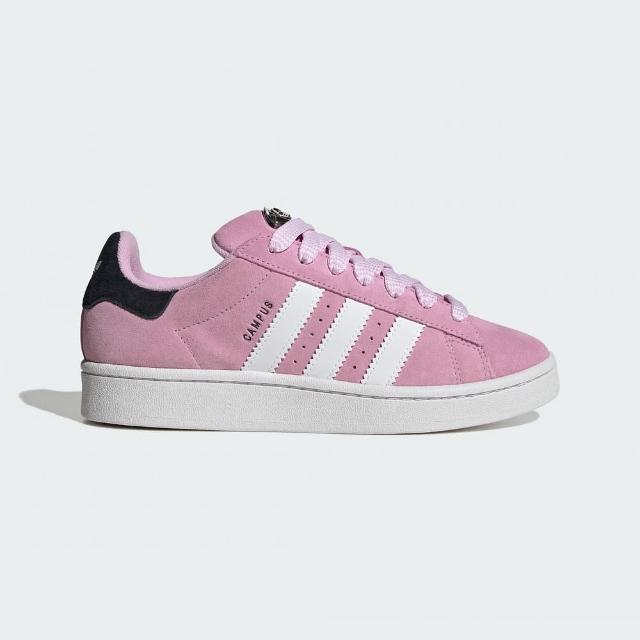 【adidas 愛迪達】休閒鞋女鞋運動鞋三葉草CAMPUS 00s W 粉