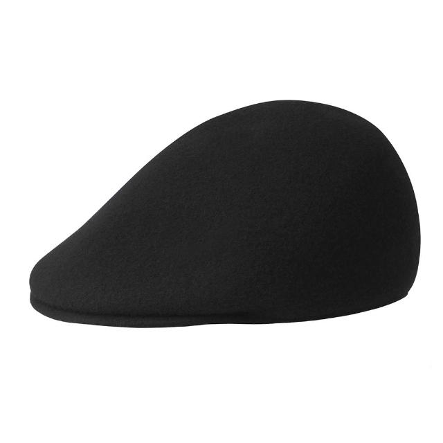 【KANGOL】507 SEAMLESS鴨舌帽(黑色)