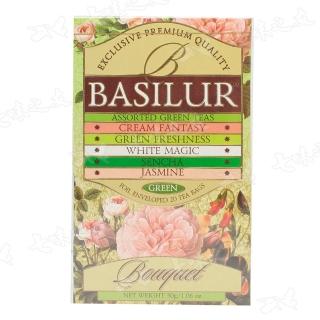 【Basilur 錫蘭茶】70197 花系列錫蘭茶包-5種口味25包