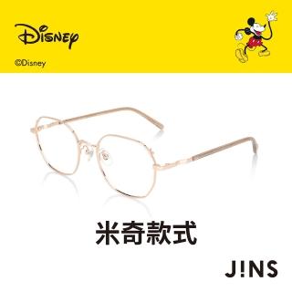 【JINS】迪士尼米奇米妮系列第二彈-米奇款式眼鏡(UMF-23A-114玫瑰金)