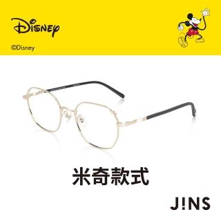 【JINS】迪士尼米奇米妮系列第二彈-米奇款式眼鏡(UMF-23A-114金色)