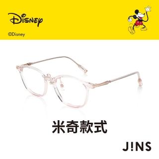 【JINS】迪士尼米奇米妮系列第二彈-米奇款式眼鏡(URF-23A-112 透明粉紅)