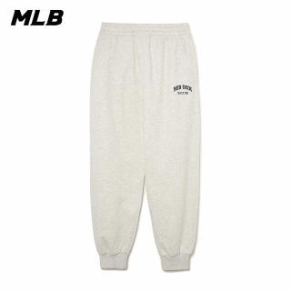 【MLB】運動褲 休閒長褲 Varsity系列 波士頓紅襪隊(3APTV0236-43MGL)