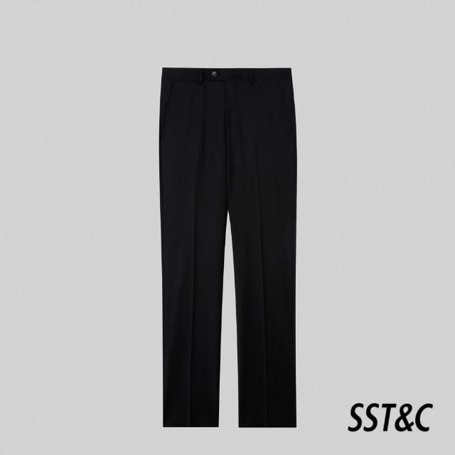 【SST&C 新品９折】米蘭系列黑色修身版西裝褲0212309001