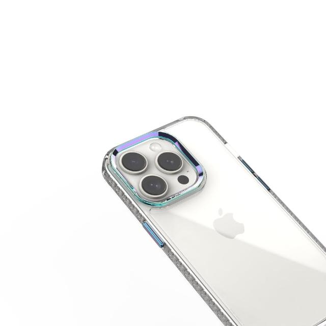 【PureGear普格爾】iPhone 15系列Slim Shell Plus 冰鑽防摔減壓保護殼(燒鈦)