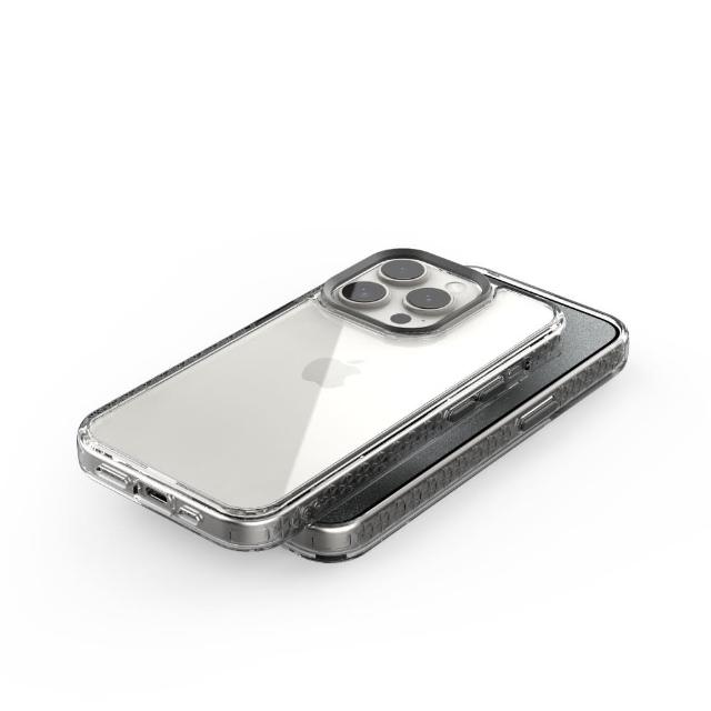 【PureGear普格爾】iPhone 15系列Slim Shell Plus 冰鑽防摔減壓保護殼(黑)