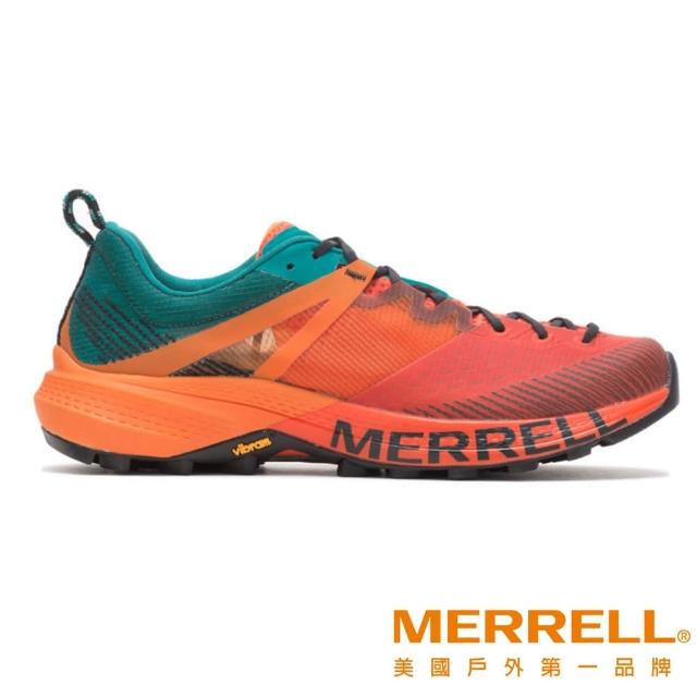 【MERRELL】MTL MTL MQM越野跑鞋 跳色橘綠 男(ML067155)