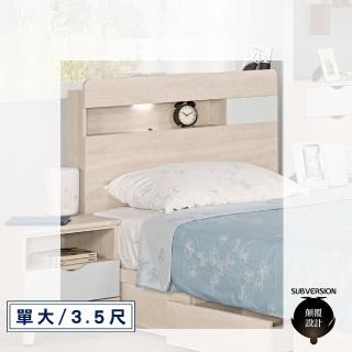 【顛覆設計】納特亞LED床頭片(單大3.5尺)