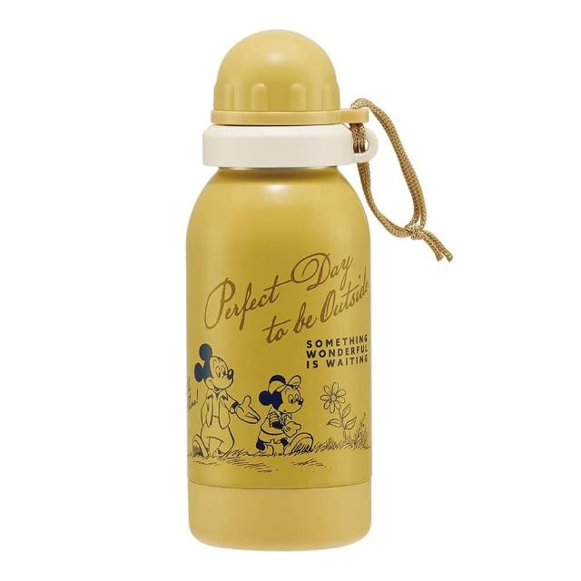 【Skater】迪士尼 常溫專用 直飲式水瓶 580ml 米奇家族 植物世界(餐具雜貨)