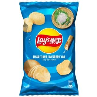 【Lay’s 樂事】樂事頂級日曬甘味湖鹽口味洋芋片85g/包