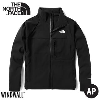 【The North Face】女 防風防潑水立領可套接外套《黑》49ET/衝鋒衣/風雨衣/夾克(悠遊山水)