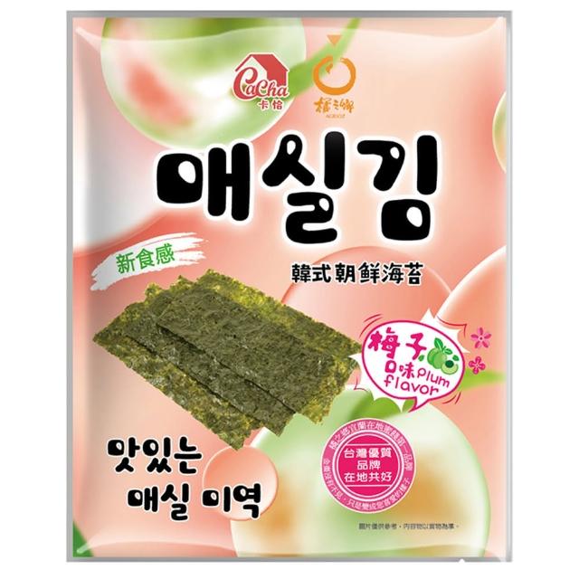 【卡恰Cacha】韓式海苔-梅子口味(30g/包)