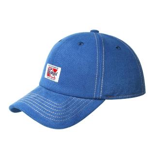 【KANGOL】WASHED ADJ 車線棒球帽(寶藍色)