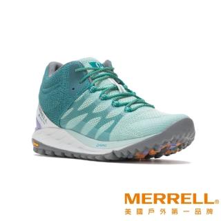 【MERRELL】ANTORA 2 MID GORE-TEX 防水中筒戶外運動鞋 薄荷綠 女(ML067204)