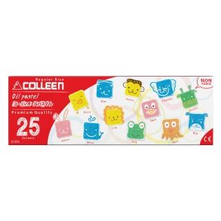 【COLLEEN】可力油性粉蠟筆 25色 / 盒 21259