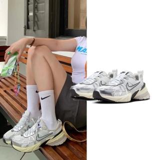 【NIKE 耐吉】W V2K Runtekk 女鞋 銀白色 Y2K風 復古 老爹鞋 運動 休閒鞋 FD0736-100