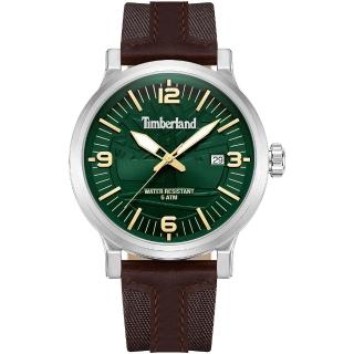 【Timberland】天柏嵐 戶外時尚大三針手錶-46mm 畢業禮物(TDWGN0029102)