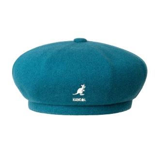 【KANGOL】WOOL JAX貝蕾帽(海綠色)