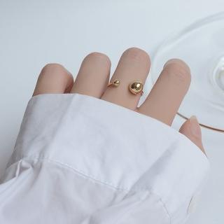 【KT DADA】幾何戒指 可調式戒指 禮物 戒指 指環 純銀戒指 銀戒指 韓國戒指 日系戒指 法戒 不對稱戒指