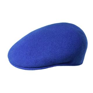 【KANGOL】504 WOOL鴨舌帽(寶藍色)