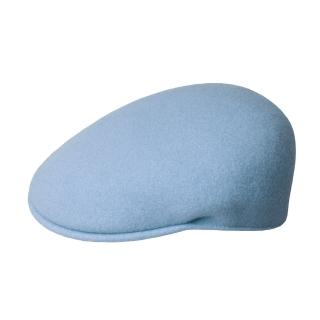 【KANGOL】504 WOOL鴨舌帽(冰川藍色)