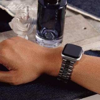 【ALL TIME 完全計時】Apple Watch S7/6/SE/5/4 42/44/45mm 經典豪式平款 316L不鏽鋼帶